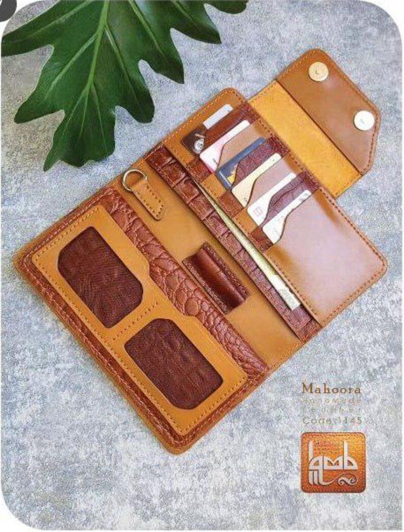 Long Wallet Pdf ,dxf Pattern , Template - Etsy