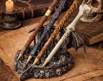 Customize Magic Wand Ballpoint Pen with Free Box, Personalized Wizard's Wand Pen,Harry Fan's Gift, Birthday Gift