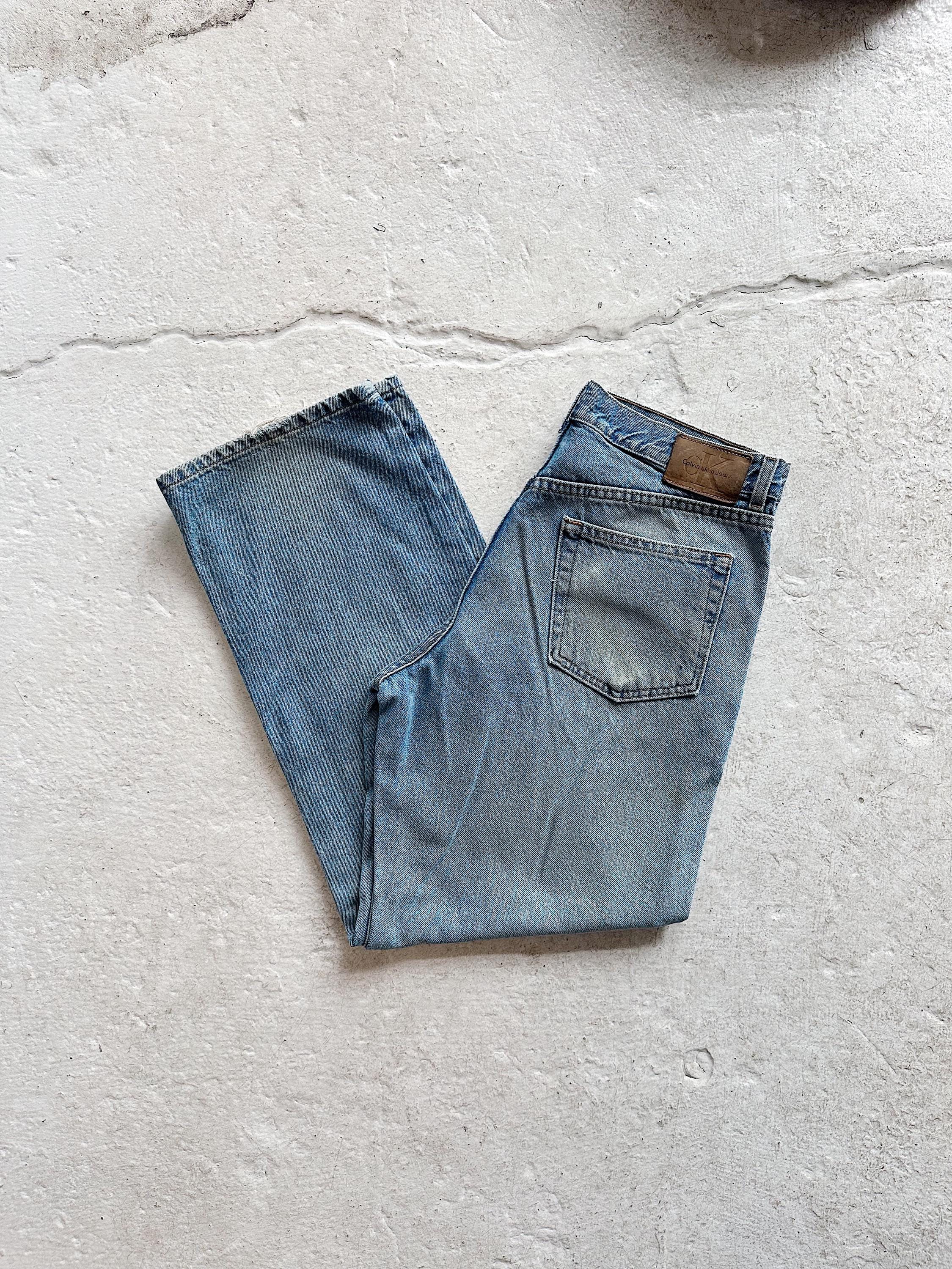 Calvin Klein Vintage Jeans 34 - Etsy