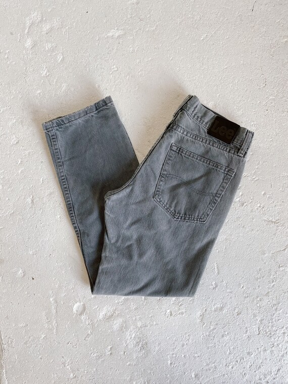Lee Light Gray Jeans Size 32 X 29 