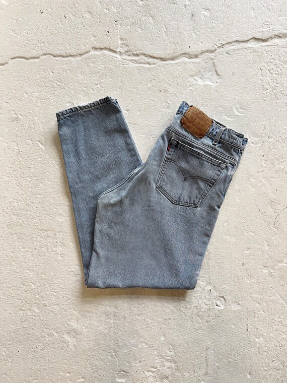 Vintage 90s Levi's 550 Jeans Size 34 X 30 Distressed Relaxed