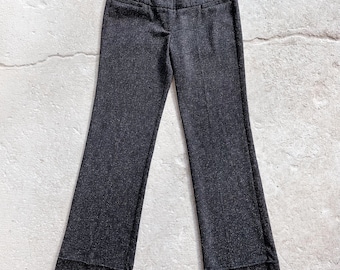 Vintage 2000's Cleveland New York Street Gray Low Rise Flare Leg