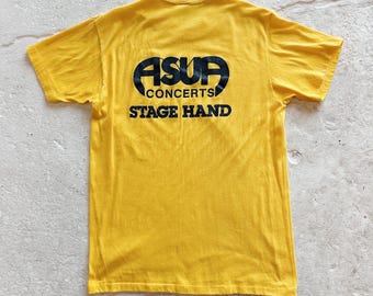 Vintage Stage Hand Single Stitch T-Shirt | Size M L Medium Large | Shirt Made in USA