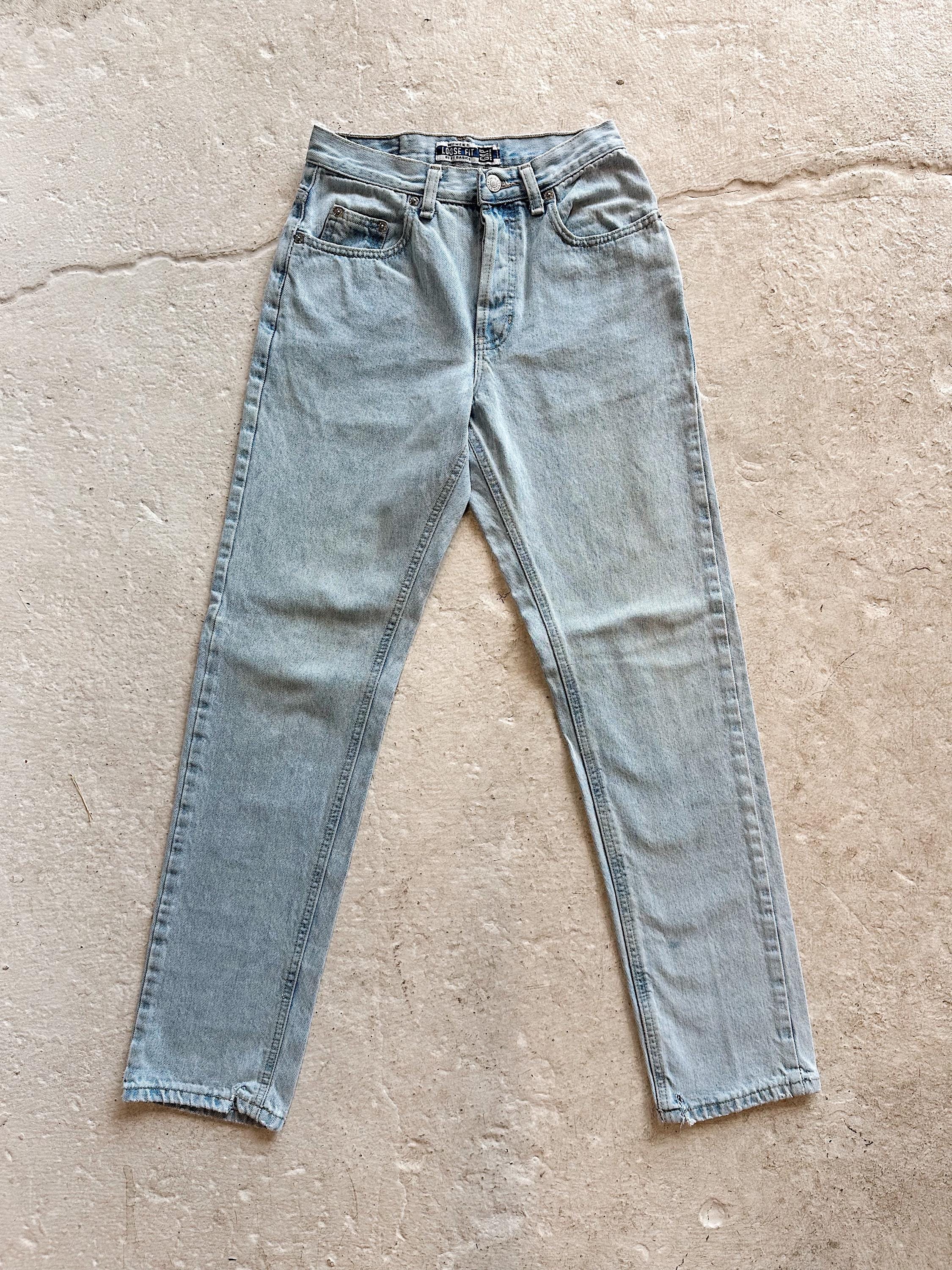 Vintage 90s GAP Womens Loose Fit Jeans | Size 24 X 31 | Mid Rise
