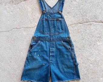 Vintage Pointer Brand Denim Overalls: 70s/80s Bib Overalls, XS