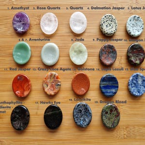 Crystal Palm, Worry & Thumb Stones