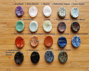 Crystal Palm, Worry & Thumb Stones