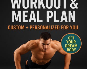 Plan de fitness personalizado con IA: Entrenamiento y nutrición para hombres