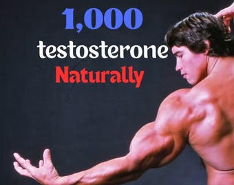 Guía de fitness para hombres: Aumenta tu testosterona de forma natural + Plan de nutrición personalizado (Descarga digital)