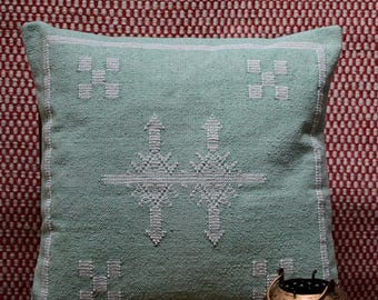 Sabra Kilim Pillow - Vintage Boho Pillow, Throw Pillow Cover, Moroccan Kilim Pillow, Sofa Decor Cushion, Home Decor Gift, Christmas Gift