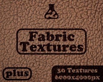 Fabric Textures: 30 High-Res Textile Backgrounds - Commercial Use JPG Pack