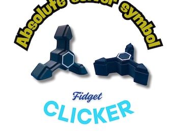 Symbole du solveur absolu Fidget Clicker Murder Drones - Jouet de collection inspiré de GLITCH