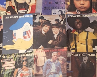 The Sunday Time Magazine - Vintage 1984!