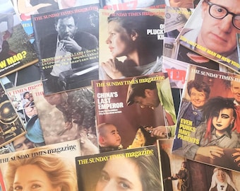 Sunday Times Magazine Vintage 1986!