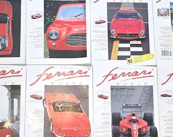 Ferrari World Magazines Vintage 1990s  issues 1 -19