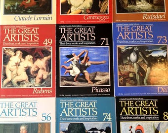 Grandes artistas: Revistas 49-96 Marshall Cavendish