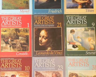 Grandes artistas: Revistas 1-48 Marshall Cavendish