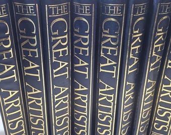 I Grandi Artisti: Riviste 1-96 Marshall Cavendish Set completo. 8 raccoglitori.