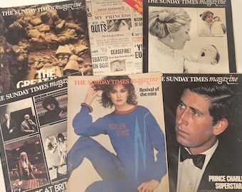 Sunday Times Magazine Vintage 1979