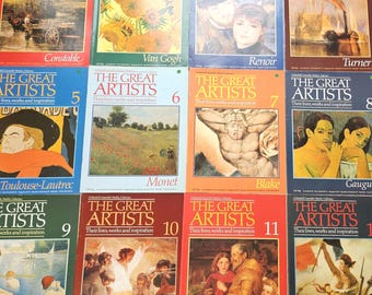 I Grandi Artisti: Riviste 1-48 Marshall Cavendish