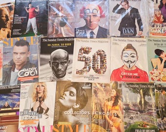 Rivista del Sunday Times anni 2000