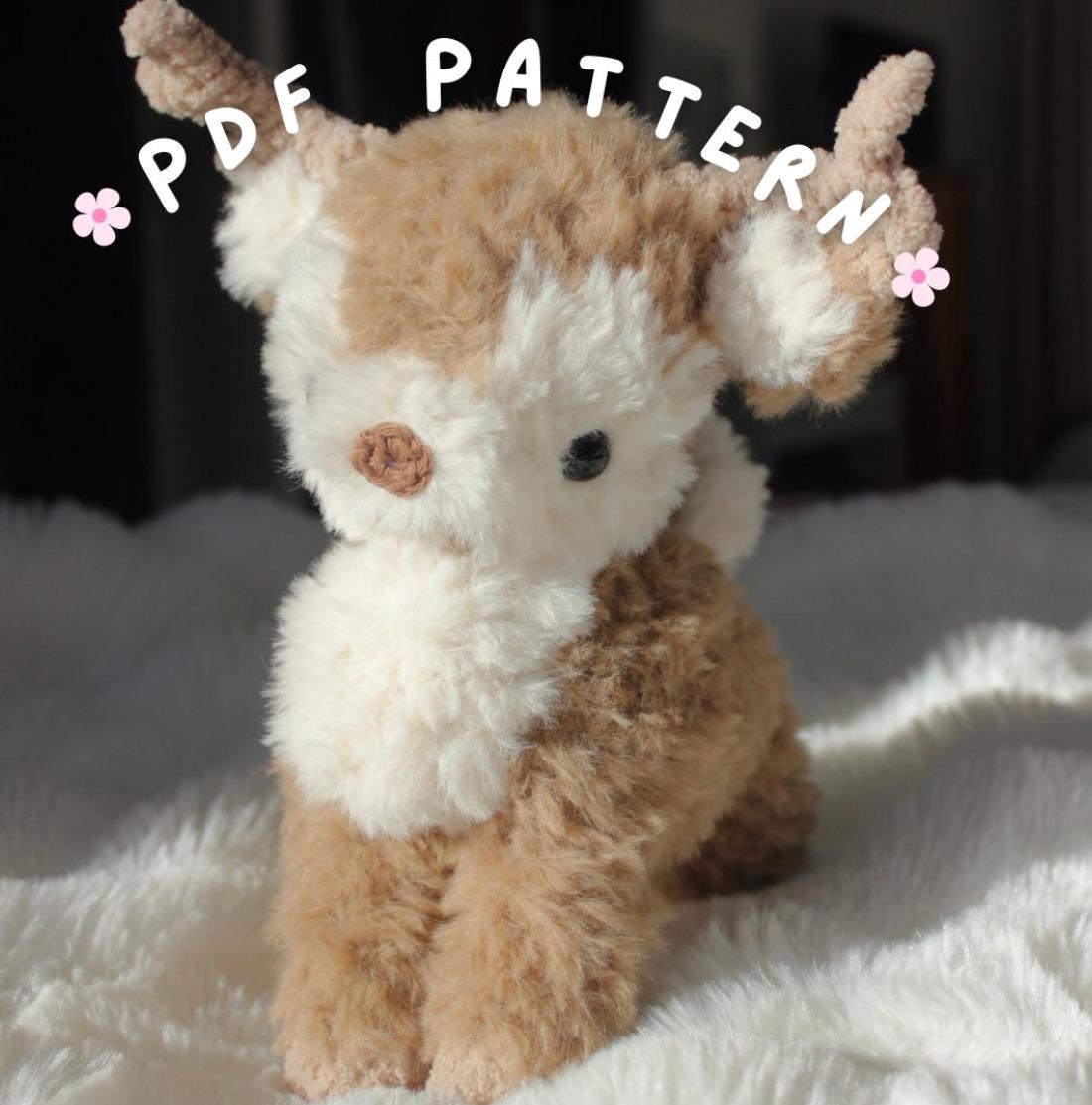 39 Deer Crochet Patterns for Woodland, Holiday, and Amigurumi Projects 30 Crochet Baby Deer Pattern Standing Deer Plushie Amigurumi