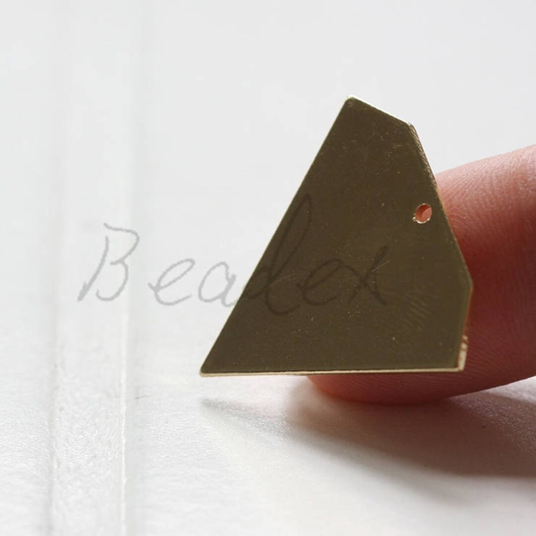 One Piece / Real Gold Plated / Brass Base / Charm / Diamond