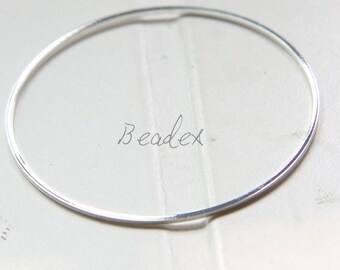 thumbnail image 2 of 10 Raw Brass Flat Closed Rings - Stardust Finish - 20mm Link Loops For Jewelry Making 2 of 5