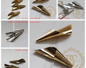 Brass Base / Bead Cap / Cone (C3032//F11)