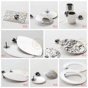One Piece / Premium Antique Silver Plated Brass / Brooch / Brooch Pin
