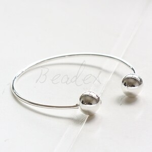 One Piece Premium Silver Plated Brass Base Cuff Bracelets