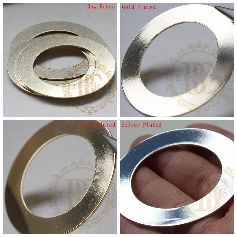 One Piece / Brass Base / Washer / Ring / 60mm1mm Etsy
