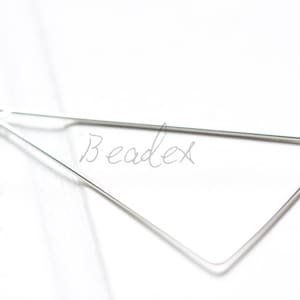 One Piece / Real Silver Plated / Brass Base / Pendant / Charm / Earring Component / Triangle (C1911//G572)