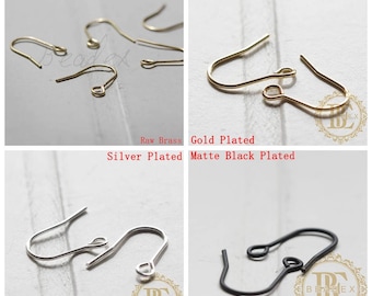 Brass Base / Earring Hooks / Earring Wire (C3618//F116)