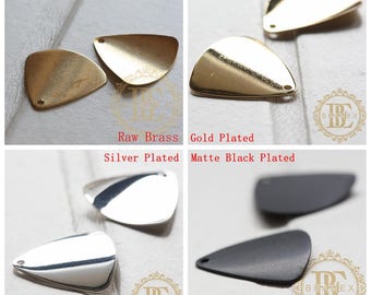 Brass Base / Charm / Waved / Curved / Fan (C3769//V122)