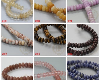 One Full Strand / Stone / Beads / Semiprecious Stone / Gemstone / Donut 8.5mm (G119-2)