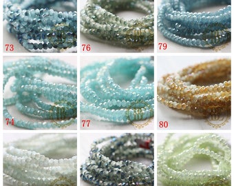 One Strand Chinese Crystal / Glass Crystal / Rondelle / Faceted 3*2mm (G9E)