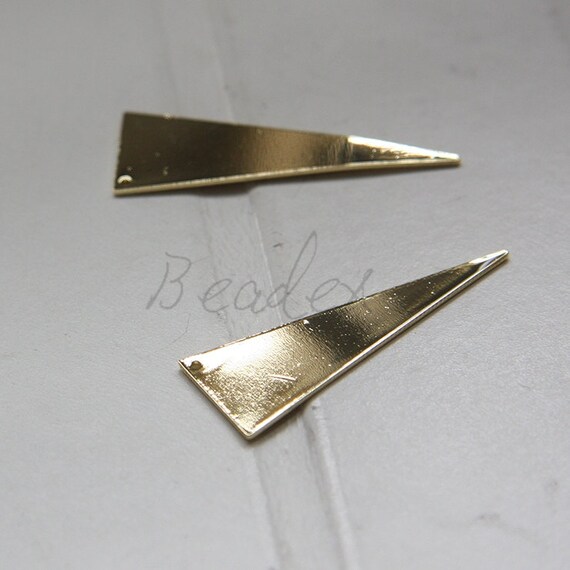 One Piece / Gold Plated / Real Gold / Brass Base / Charm