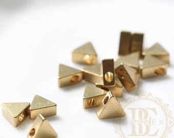 真鍮スペーサー - 三角形 6x2.5 mm (4197C) - Etsy 日本