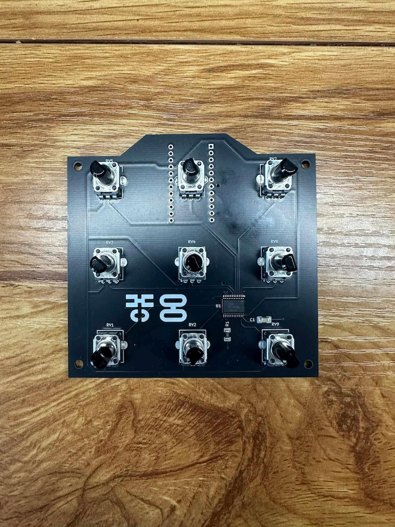 MIDI-controller met 9 knoppen - UMPH02 Without enclosure