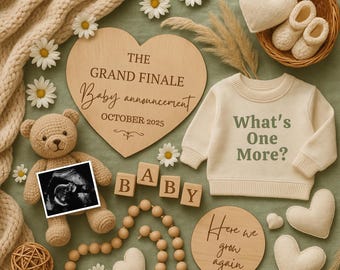 Anuncio de embarazo de la gran final, revelación digital del último bebé, revelación digital del género del último bebé, revelación en redes sociales