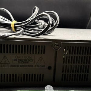 Emerson EV727 VCR 4‑Head Hi‑Fi Stereo NEW No Box Plastic On Front + Remote image 9