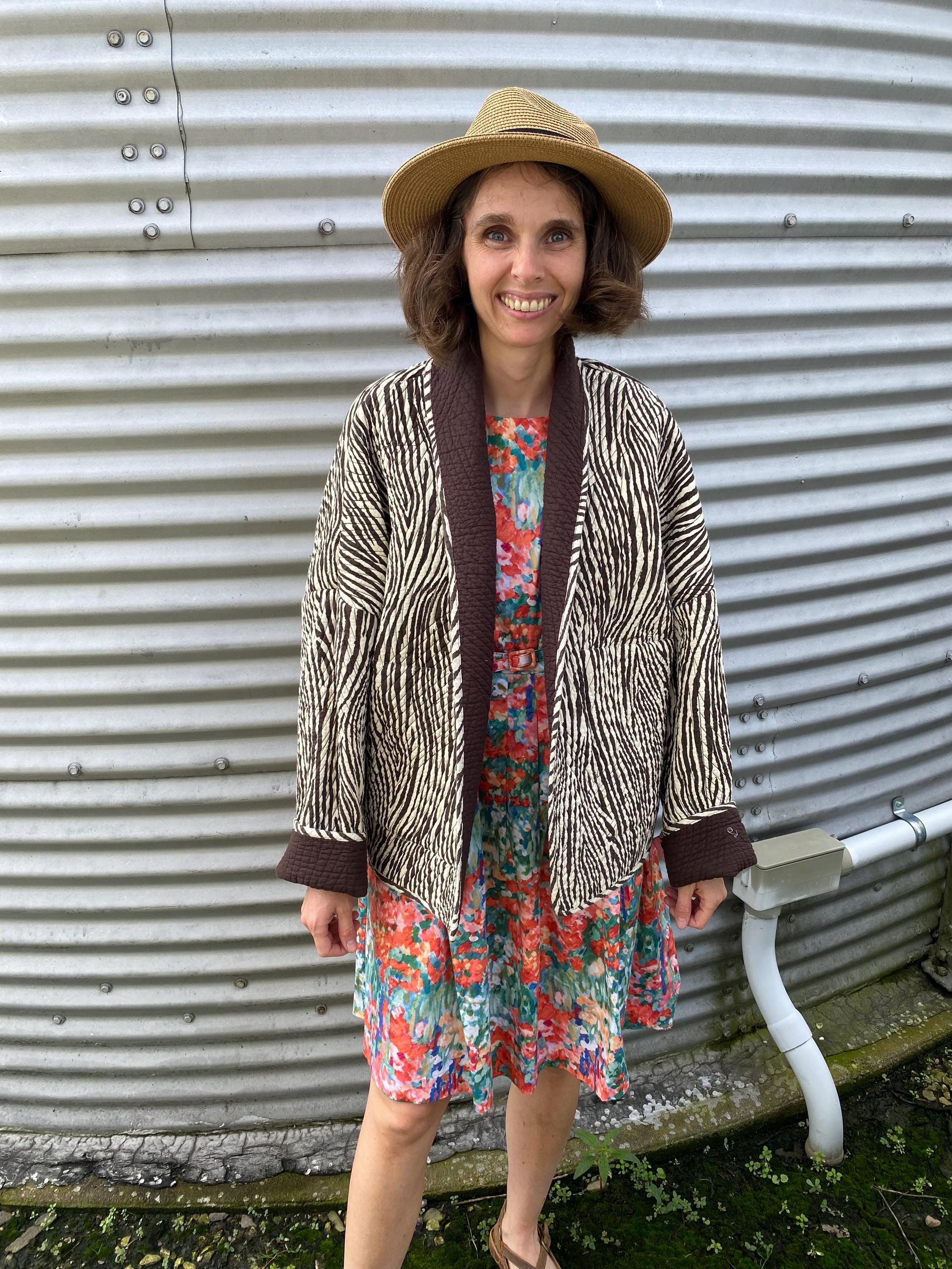 Vintage Zebra Jacket - Etsy