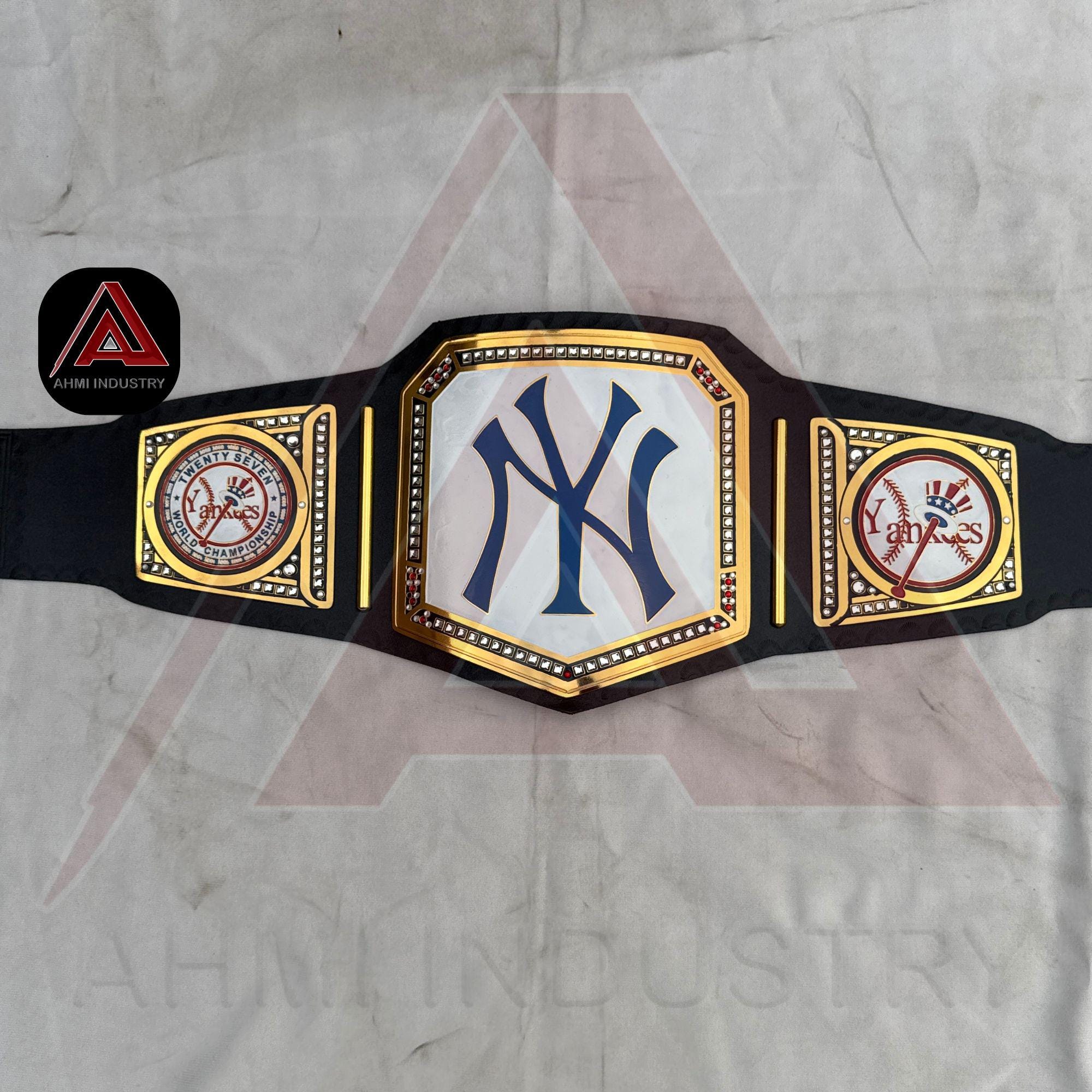 Ny Yankees Belt - Etsy