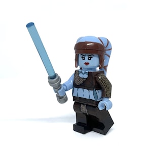 Aayla Secura Custom Star Wars Minifigure - Jedi Knight of Twi’lek 327th Star Corps Jedi General Geonosis Felucia