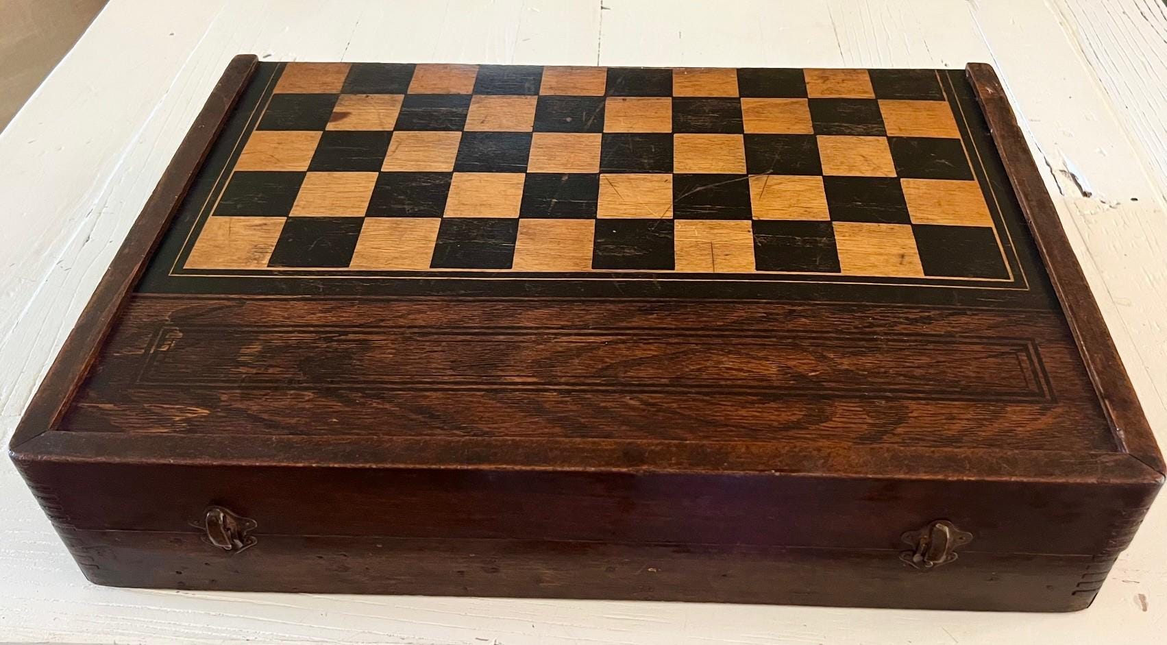 Antique backgammon - Etsy 日本