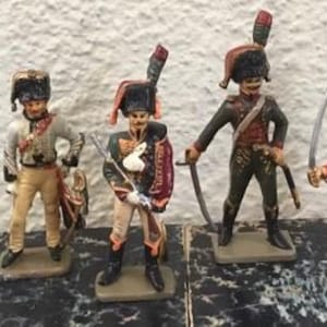 French Lead Toy Soldiers s/6