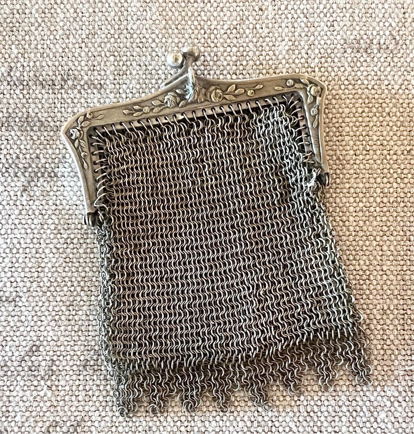 Antique silver coin purse - Etsy 日本