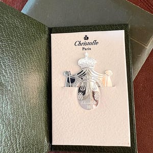 French Christofle Bookmark