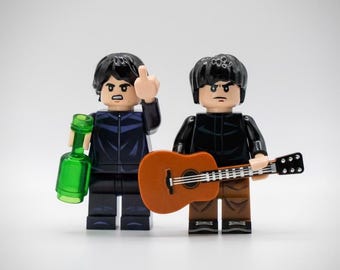 Oasis Mini Figures Collectible Gift – Liam & Noel Gallagher Tribute